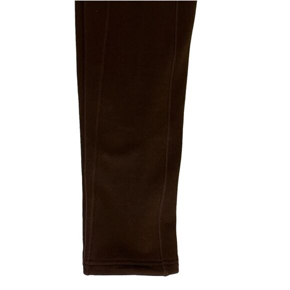 Gayhay Buttery Soft High Waist Leg Pocket Fleece Lined Leggings Brown - Picture 11 of 16